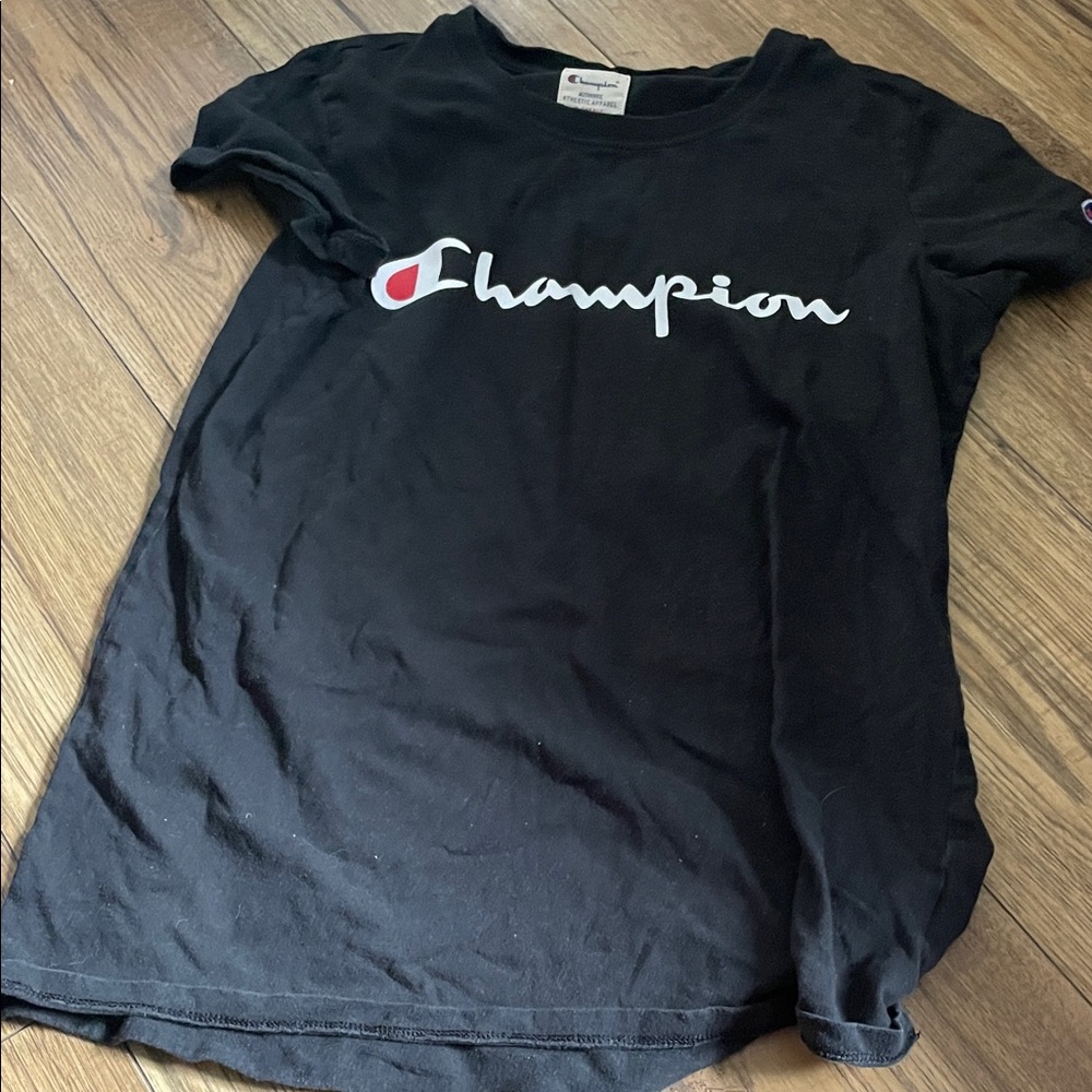 Champion Black Short Sleeve Tee (Bin GB)  5/$25